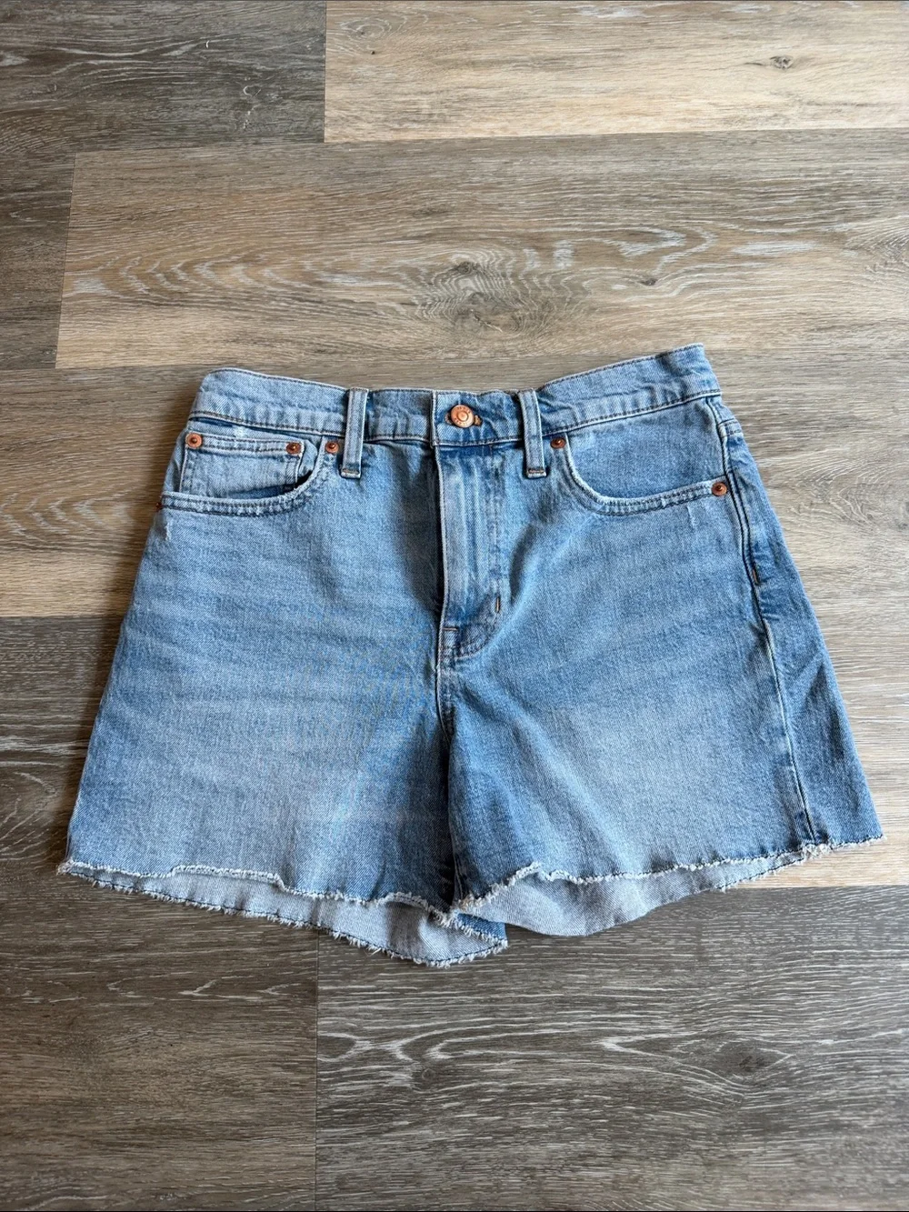 J. Crew Light Blue Denim Cutoff Shorts